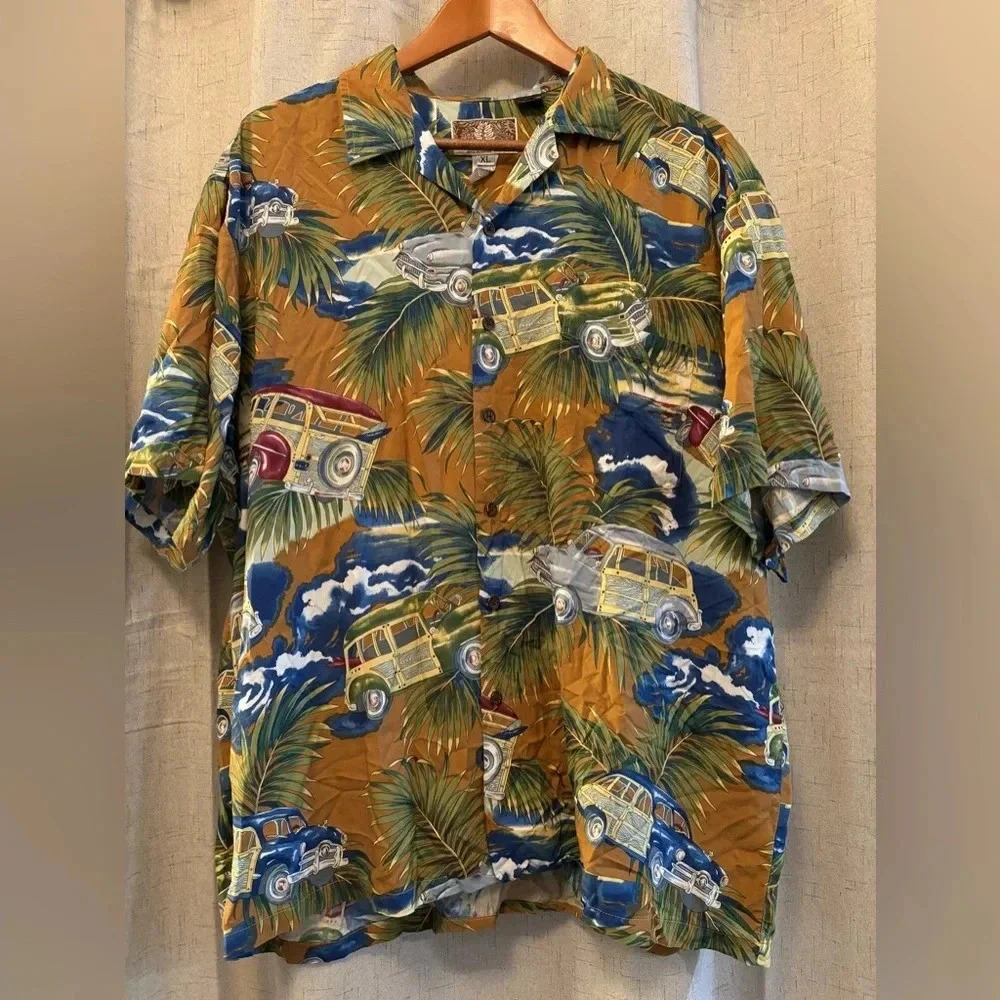Kalaheo Men’s XL Shirt.‎ Surfing, Panel Trucks. Hawaiian Style, Beach, Surf.